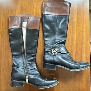 Michael Kors leather boots